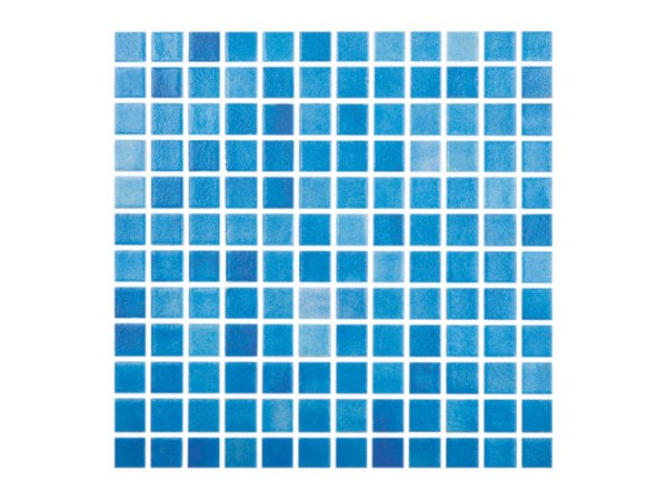 Gresite azul celeste niebla piscinas (25x25)