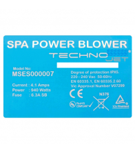 Soplante Blower Spa Power Std 940 W