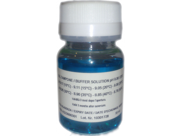 Solución Tampon pH 9 - 55 ml